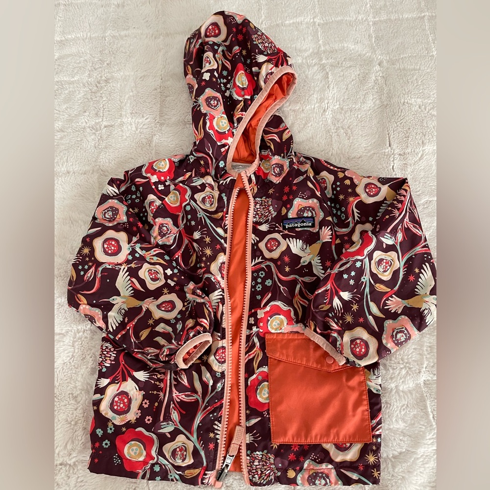 Patagonia Nano Puff reversible toddler jacket.